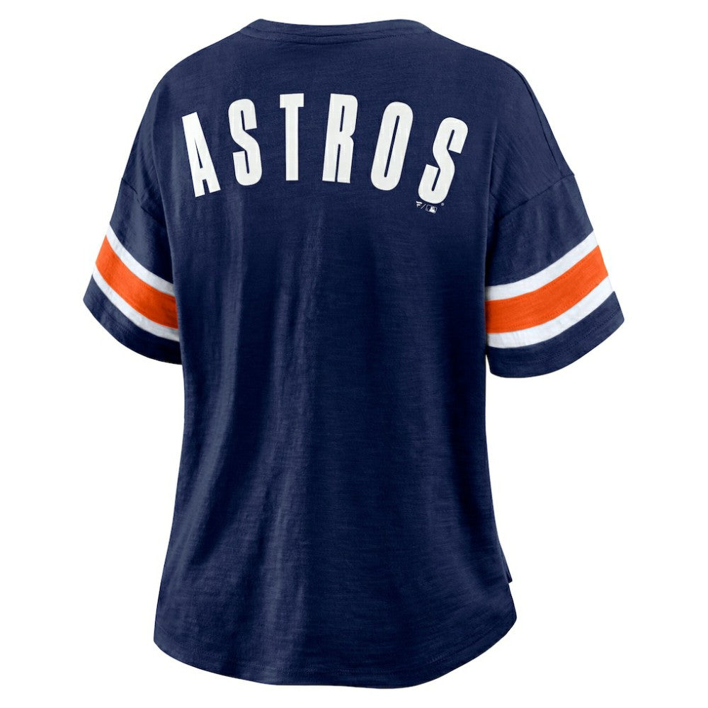Houston Astros Fanatics Women's Curl Route T-Shirt | MLB Online