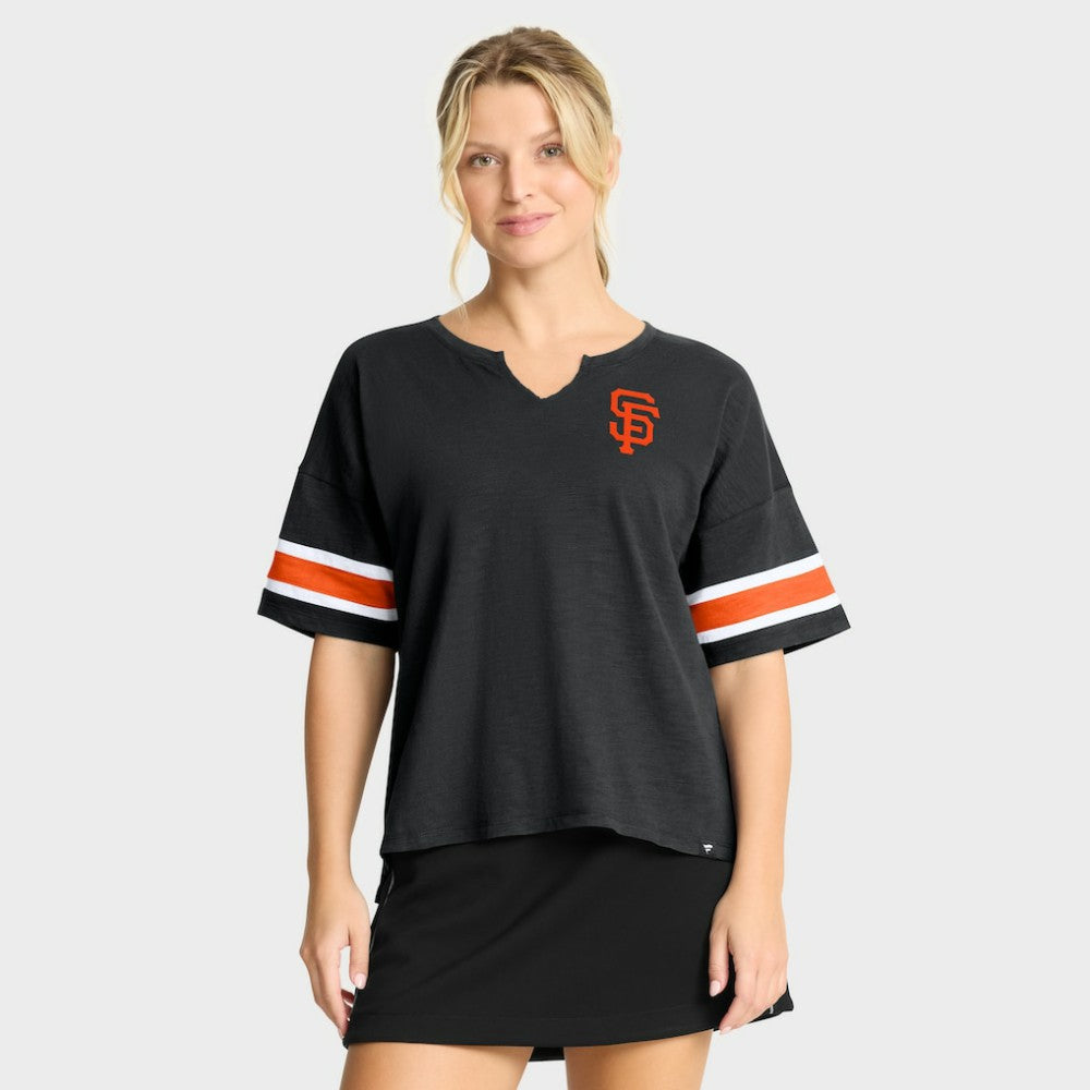 San Francisco Giants Fanatics Women's Curl Route T-Shirt | MLB Sale