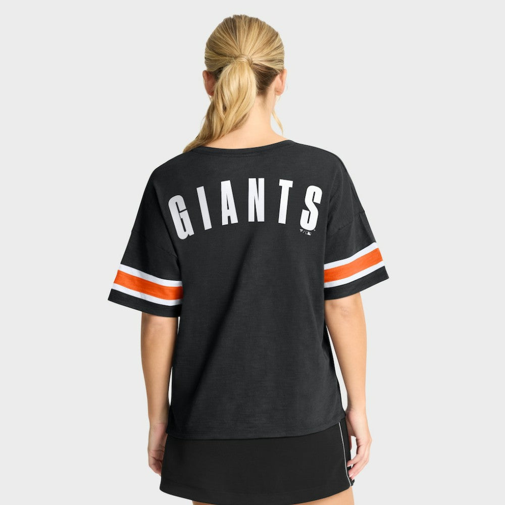 San Francisco Giants Fanatics Women's Curl Route T-Shirt | MLB Sale