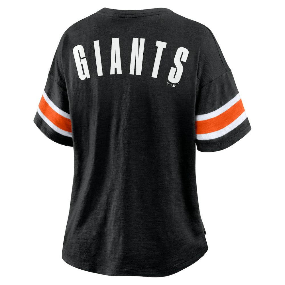 San Francisco Giants Fanatics Women's Curl Route T-Shirt | MLB Sale