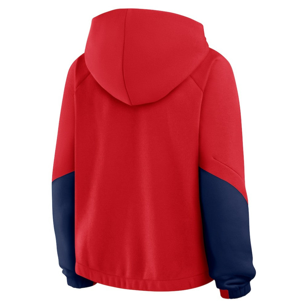 St. Louis Cardinals Fanatics Women's Oversized Time to Win Pullover Hoodie | MLB On Sale