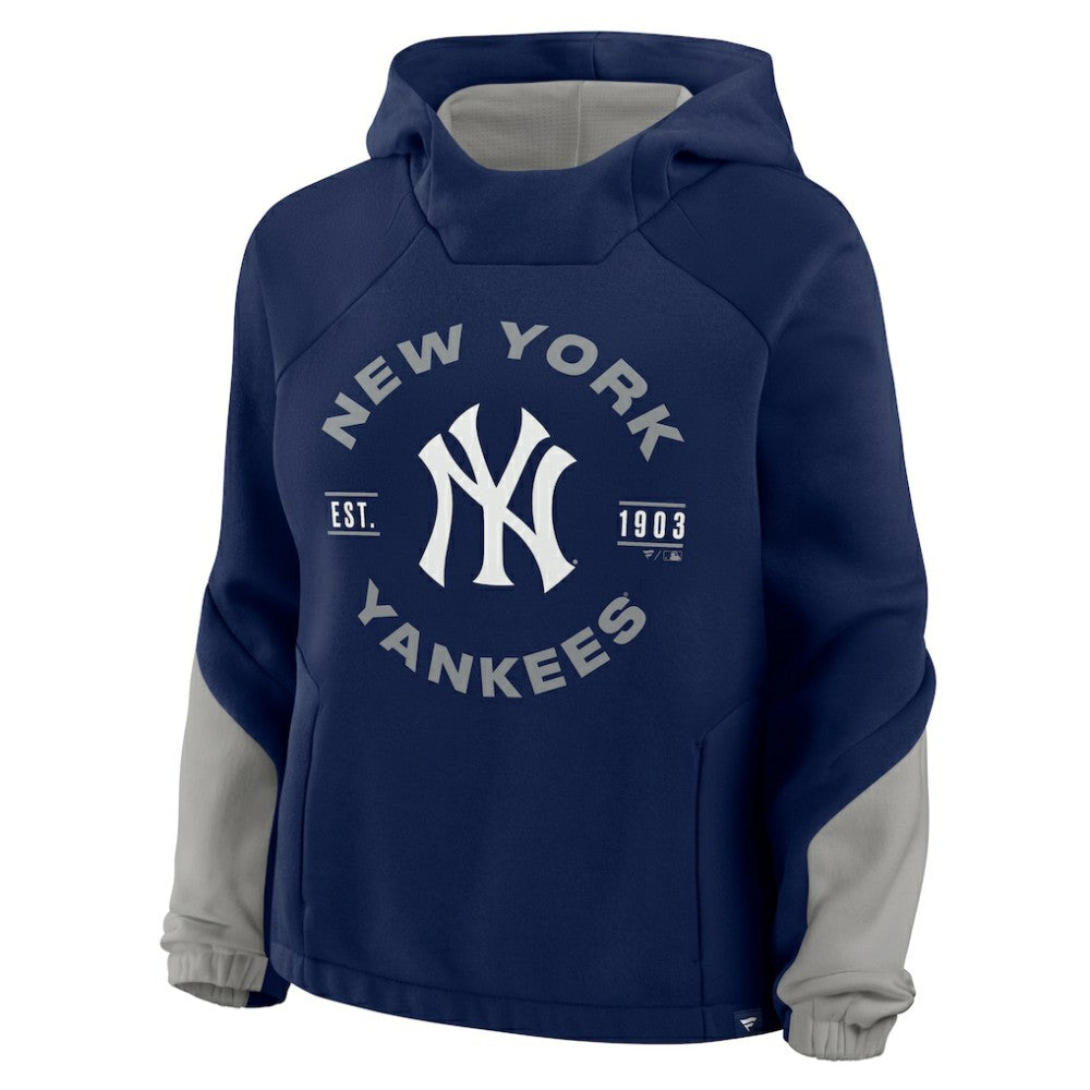 New York Yankees Fanatics Women's Oversized Time to Win Pullover Hoodie | MLB Outlet
