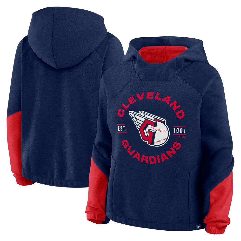 Cleveland Guardians Fanatics Women's Oversized Time to Win Pullover Hoodie | MLB Outlet