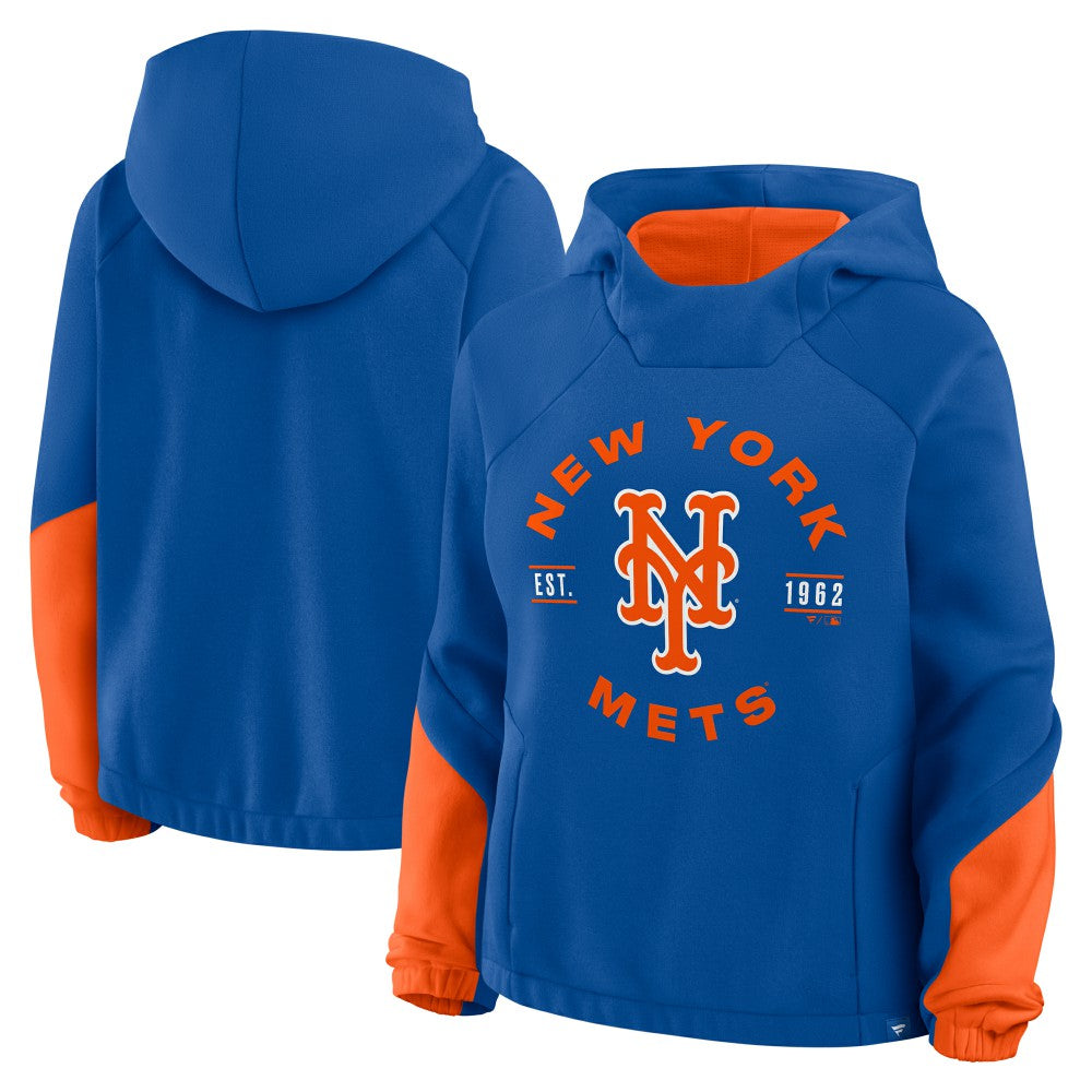 New York Mets Fanatics Women's Oversized Time to Win Pullover Hoodie | MLB Near me