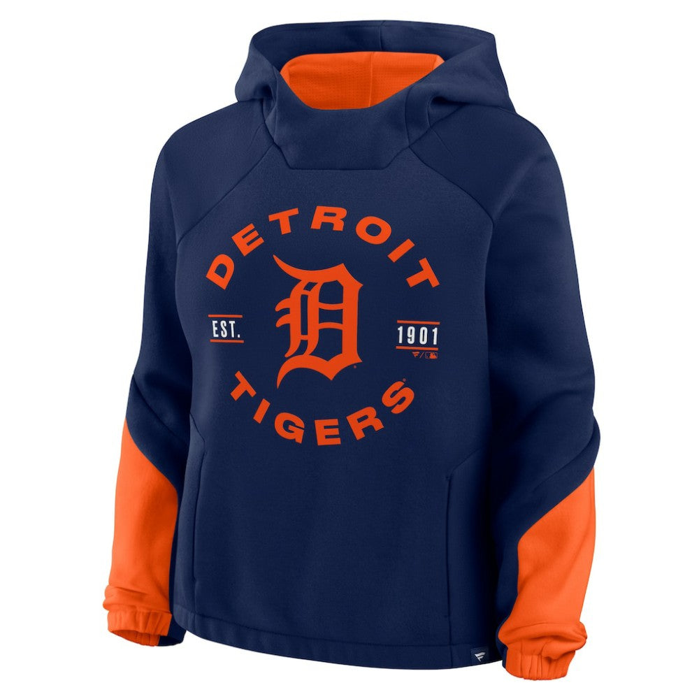 Detroit Tigers Fanatics Women's Oversized Time to Win Pullover Hoodie | MLB Outlet