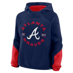 Atlanta Braves Fanatics Women's Oversized Time to Win Pullover Hoodie | MLB Sale