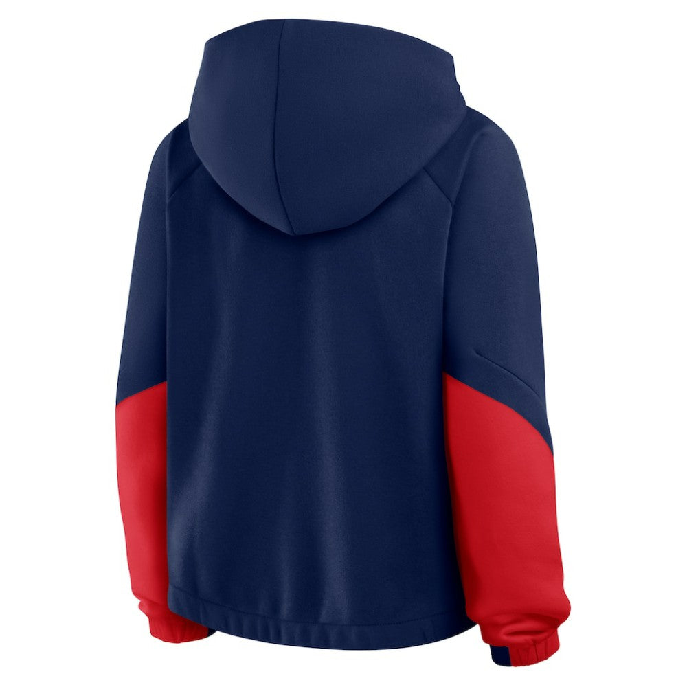 Atlanta Braves Fanatics Women's Oversized Time to Win Pullover Hoodie | MLB Sale