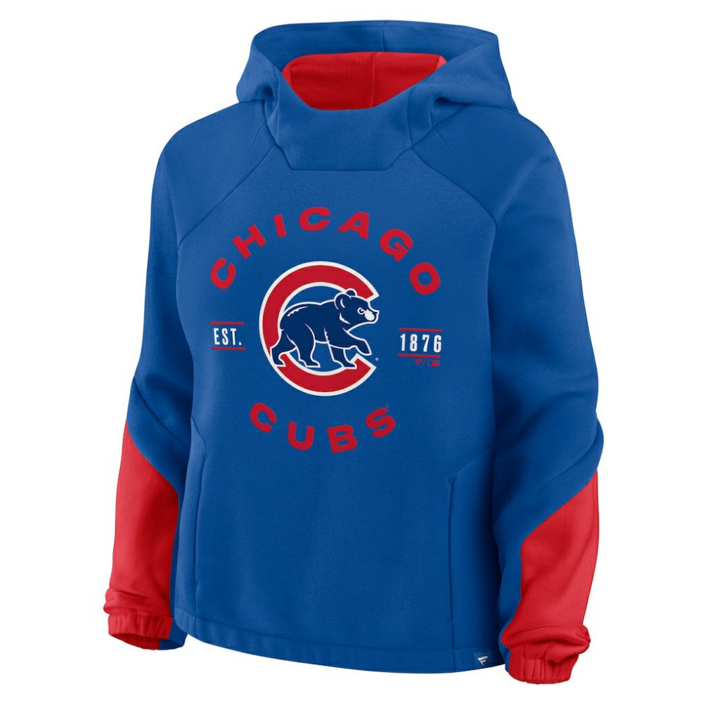 Chicago Cubs Fanatics Women's Oversized Time to Win Pullover Hoodie | MLB Online
