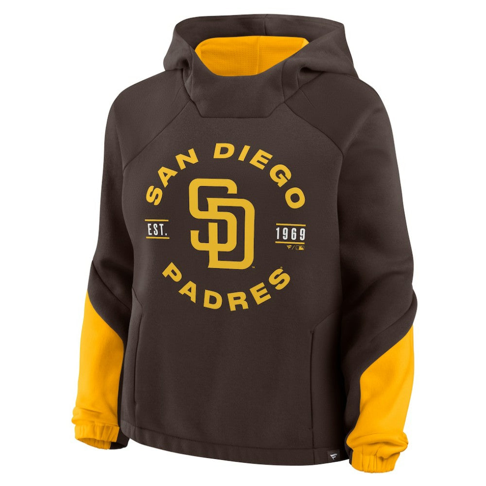 San Diego Padres Fanatics Women's Oversized Time to Win Pullover Hoodie | MLB Shop
