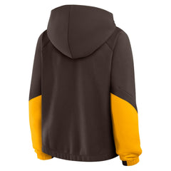 San Diego Padres Fanatics Women's Oversized Time to Win Pullover Hoodie | MLB Shop