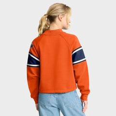Houston Astros Fanatics Women's Oversized Toss Sweep Raglan Pullover Sweatshirt | MLB New