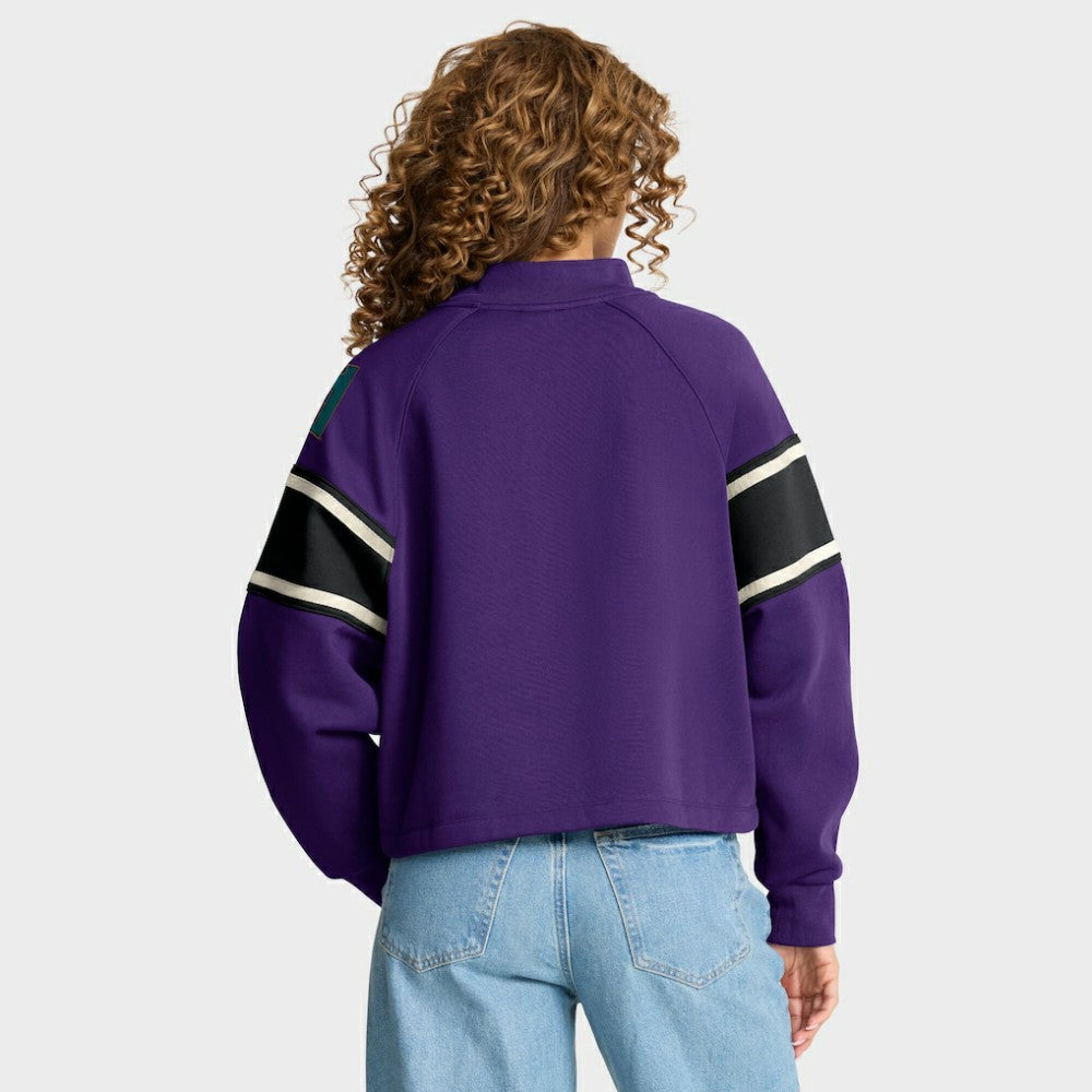 Arizona Diamondbacks Fanatics Women's Oversized Toss Sweep Raglan Pullover Sweatshirt | MLB For sale