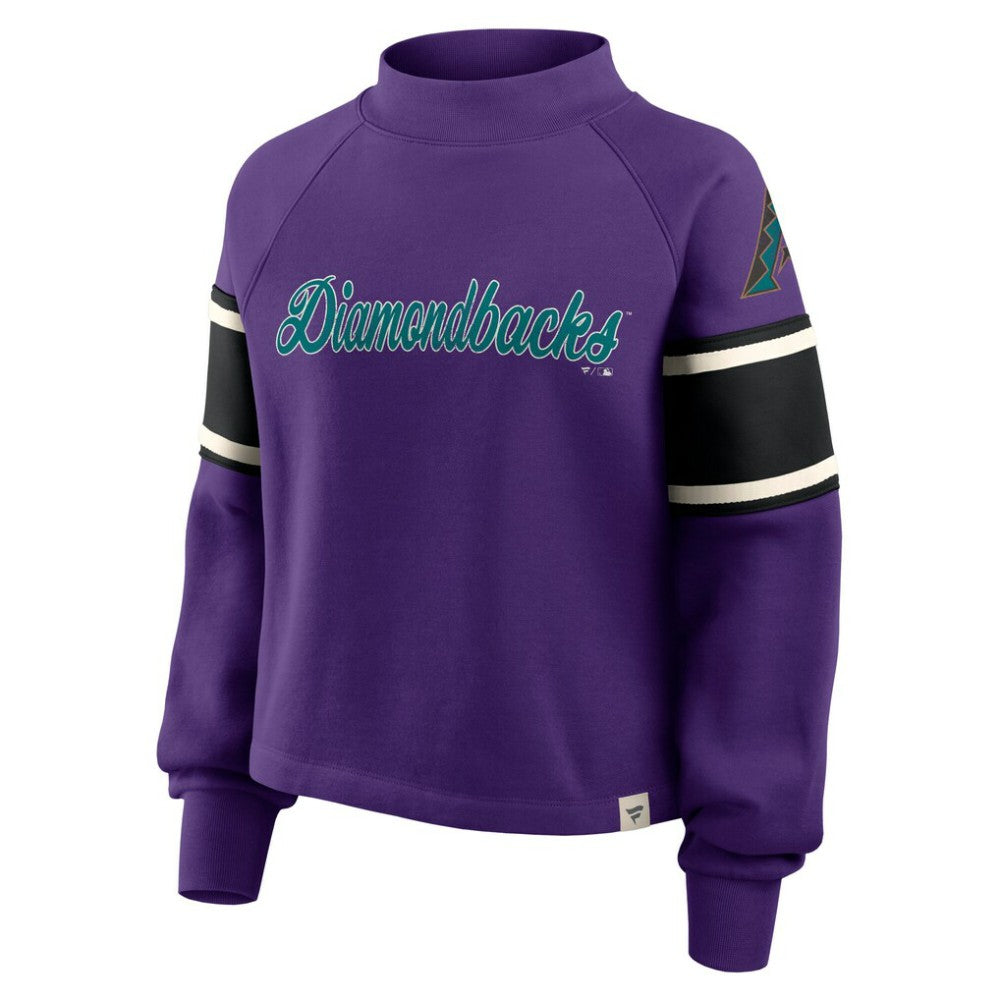 Arizona Diamondbacks Fanatics Women's Oversized Toss Sweep Raglan Pullover Sweatshirt | MLB For sale