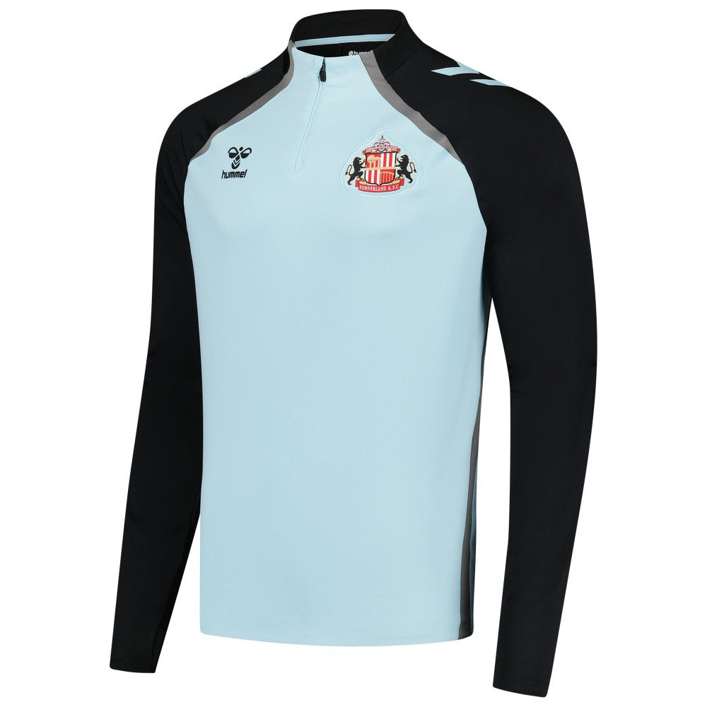 Sunderland Hummel Training Half Zip Blue