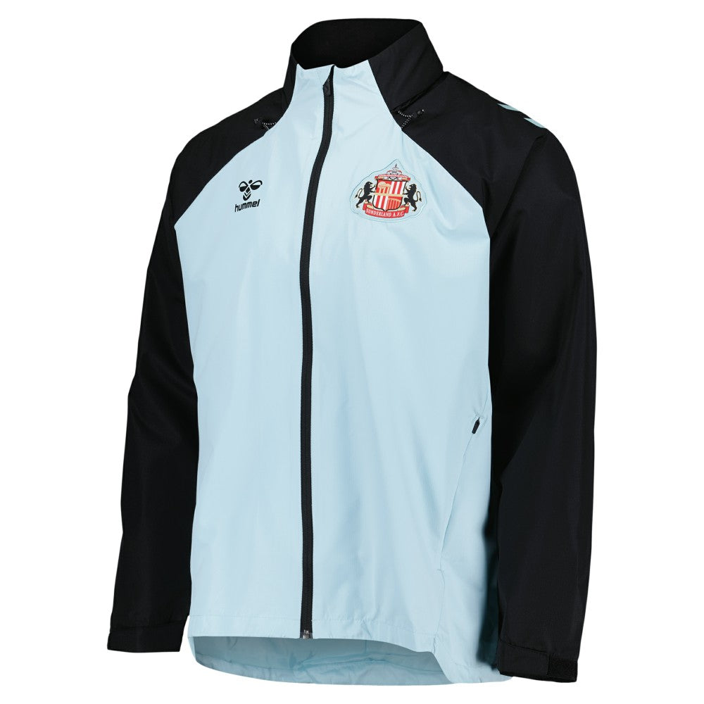 Sunderland Hummel Training All-Weather Jacket Blue
