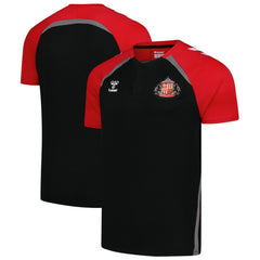 Sunderland Hummel Training Polo Black