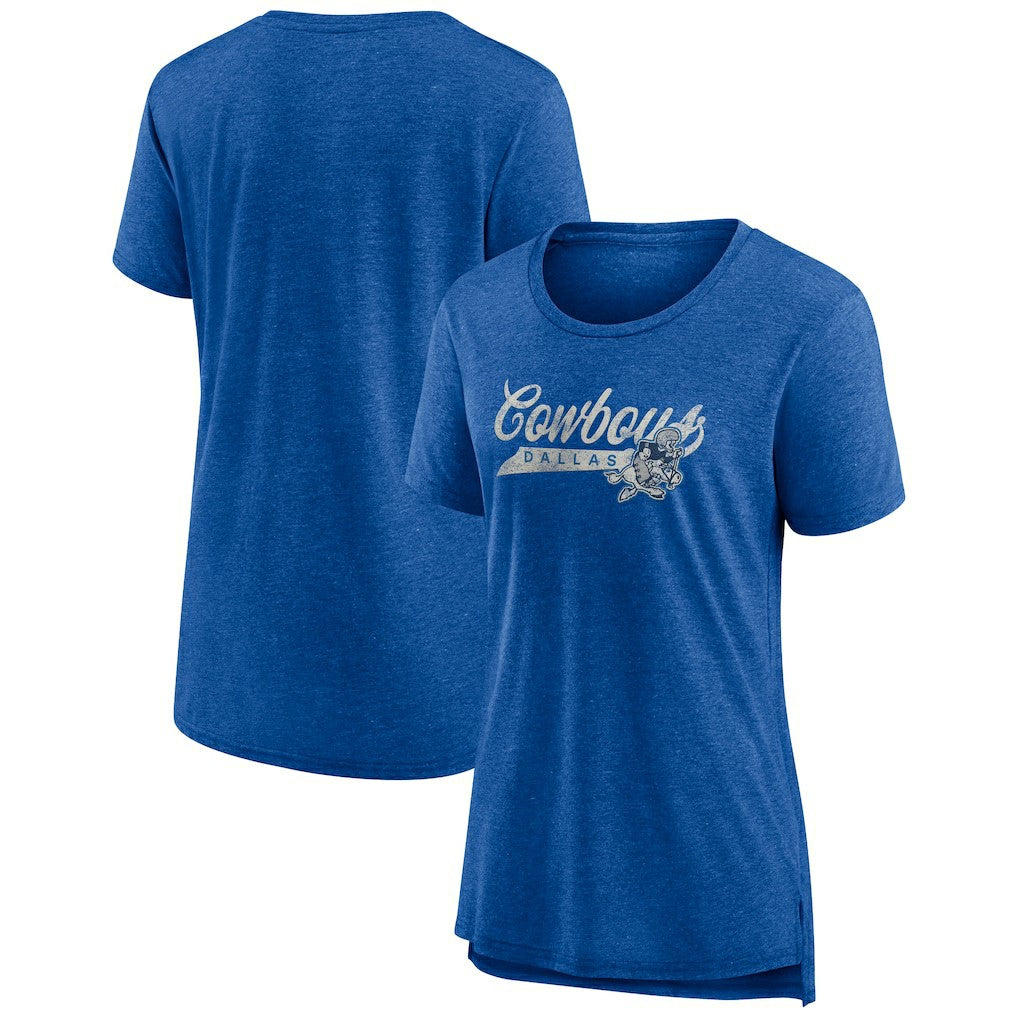 Dallas Cowboys  Women's Original Play Tri-Blend T-Shirt