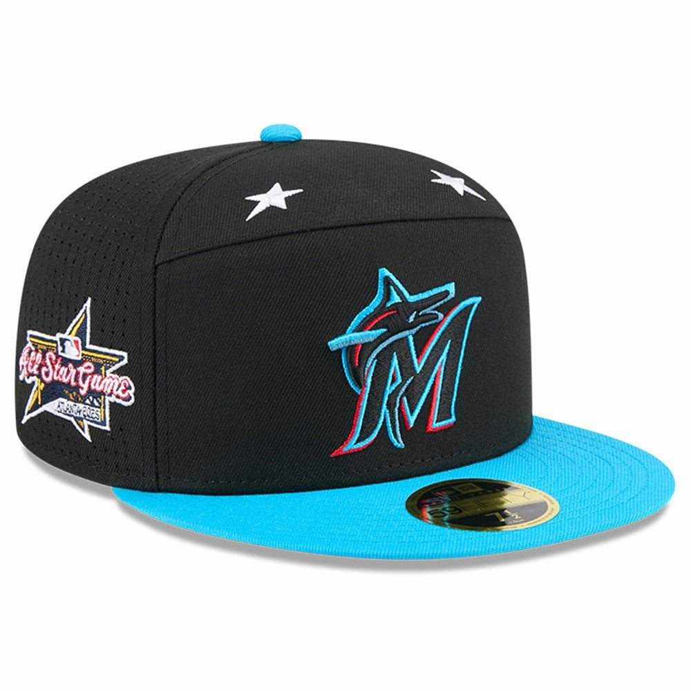 Miami Marlins New Era 2025 MLB All-Star Game Side Patch 59FIFTY Fitted Hat | MLB For sale