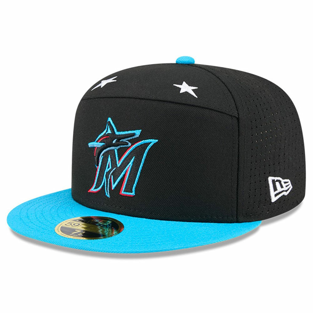 Miami Marlins New Era 2025 MLB All-Star Game Side Patch 59FIFTY Fitted Hat | MLB For sale