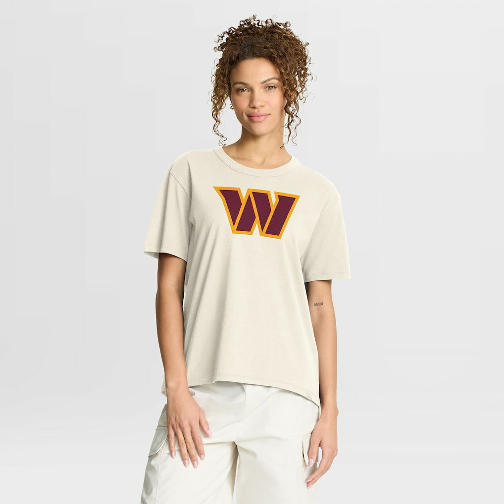 Washington Commanders Fanatics Women's Dove Legacy T-Shirt