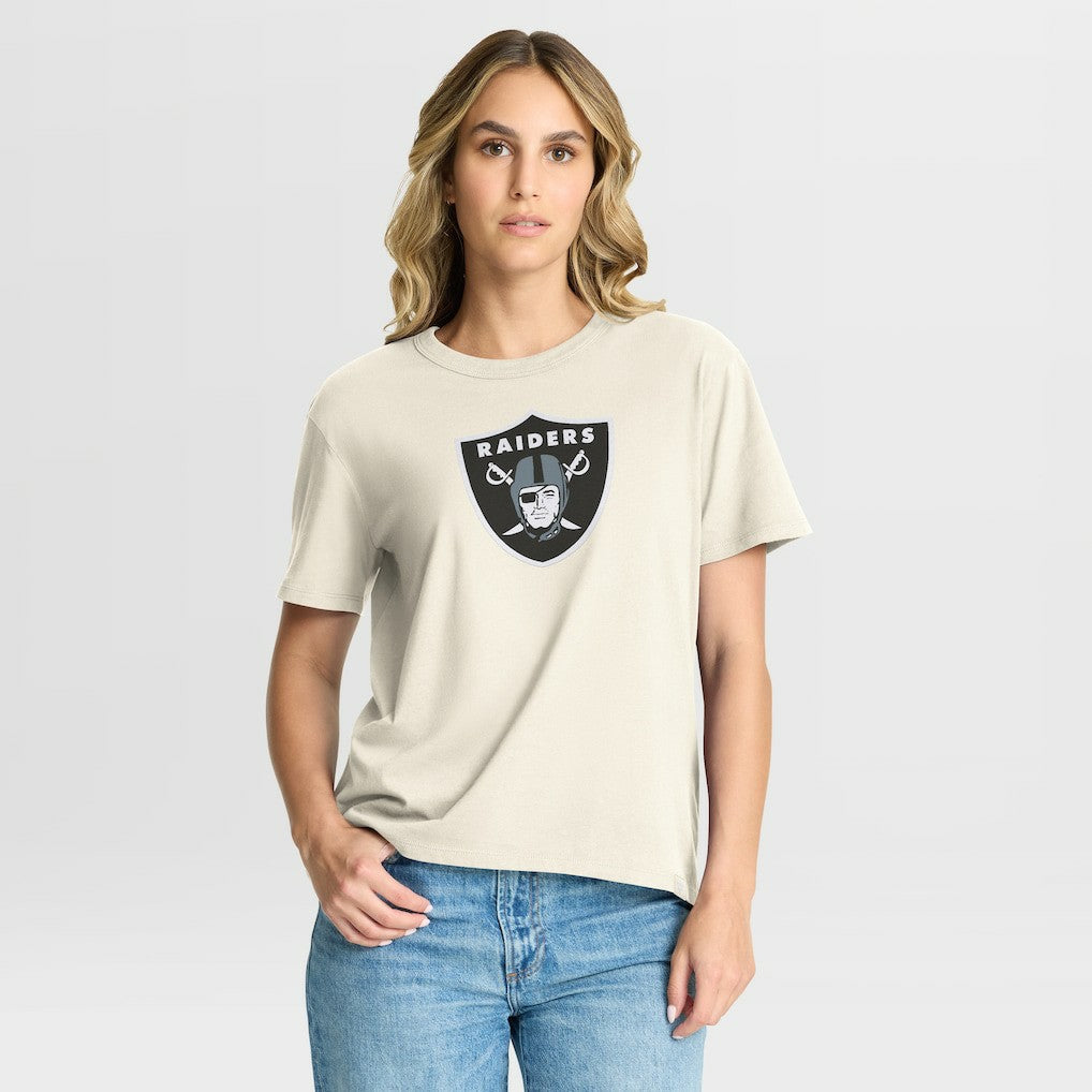 Las Vegas Raiders Fanatics Women's Dove Legacy T-Shirt