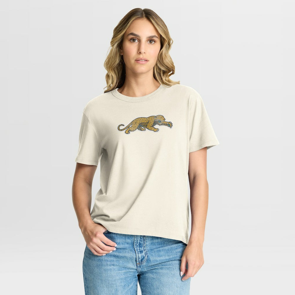 Jacksonville Jaguars Fanatics Women's Dove Legacy T-Shirt