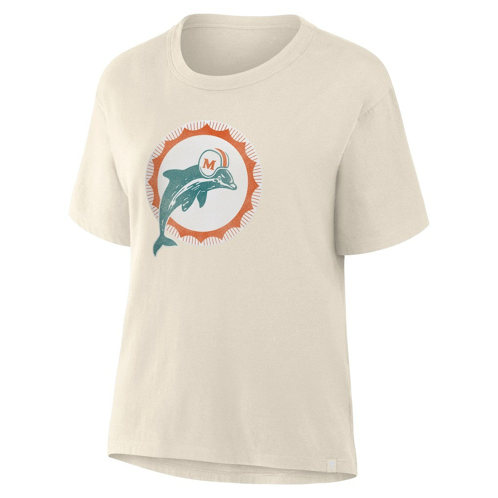 Miami Dolphins Fanatics Women's Dove Legacy T-Shirt