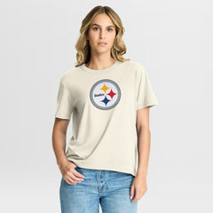 Pittsburgh Steelers Fanatics Women's Dove Legacy T-Shirt