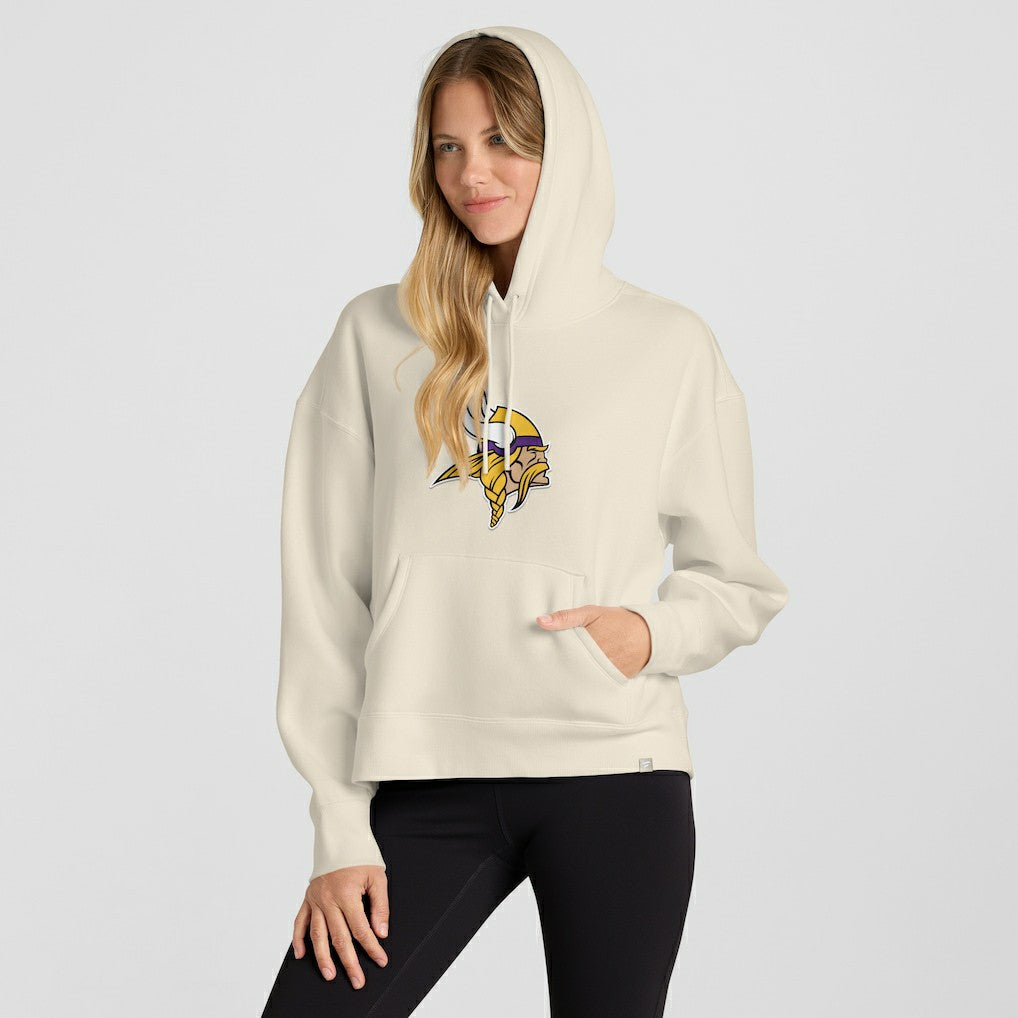 Minnesota Vikings Fanatics Women's Dove Legacy Pullover Hoodie