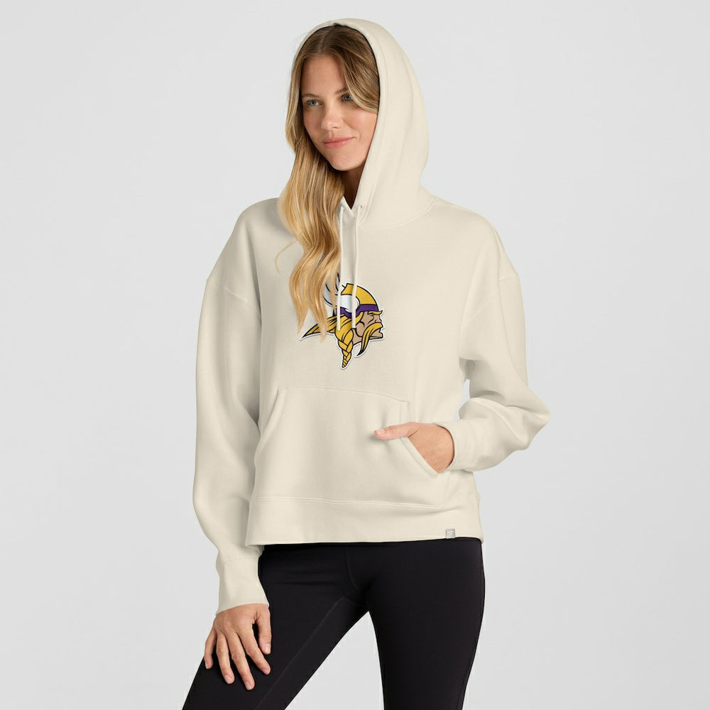 Minnesota Vikings Fanatics Women's Dove Legacy Pullover Hoodie