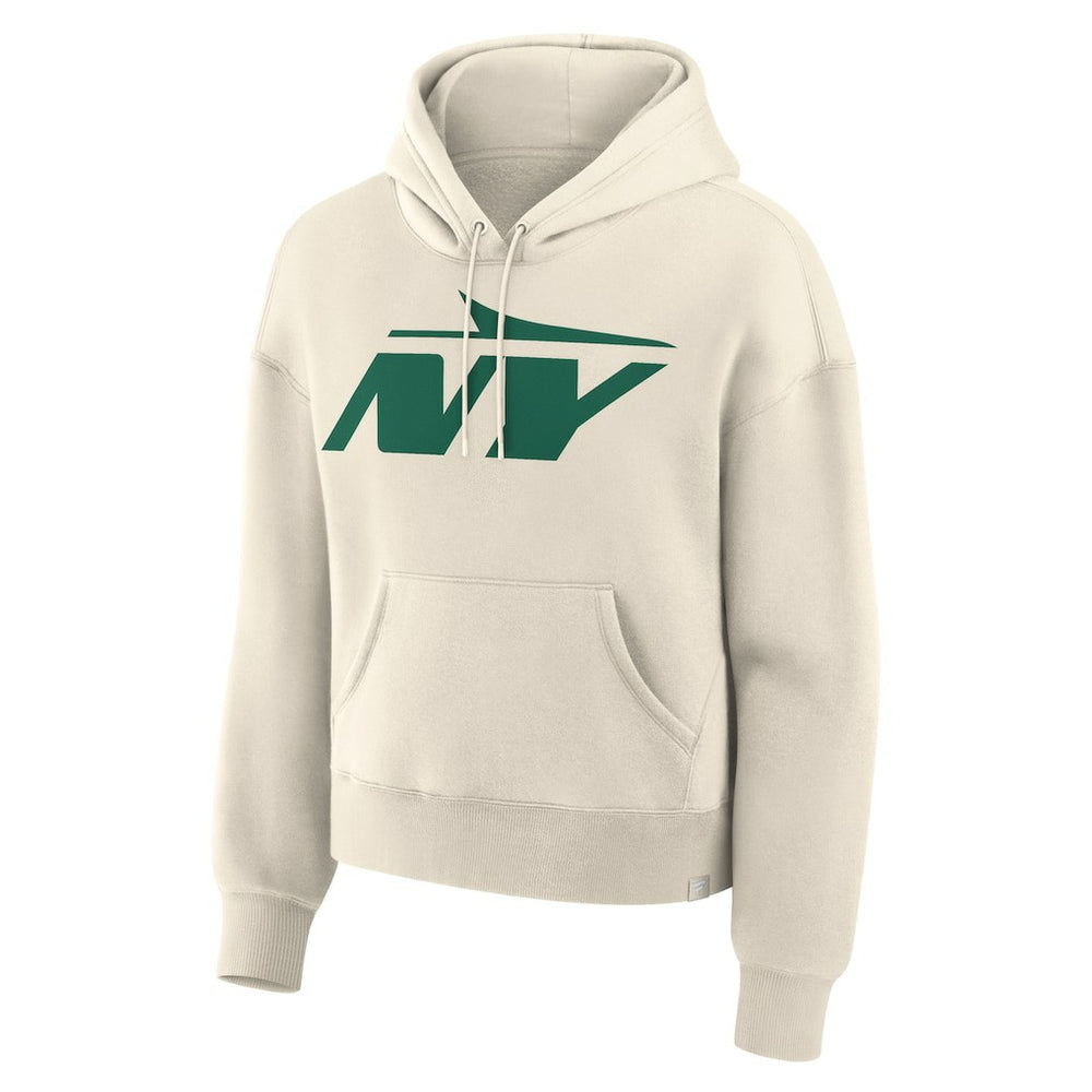 New York Jets Fanatics Women's Dove Legacy Pullover Hoodie