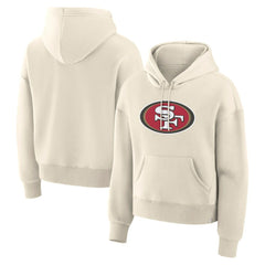 San Francisco 49ers Fanatics Women's Dove Legacy Pullover Hoodie