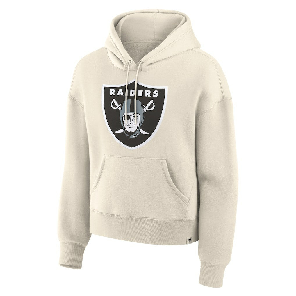 Las Vegas Raiders Fanatics Women's Dove Legacy Pullover Hoodie