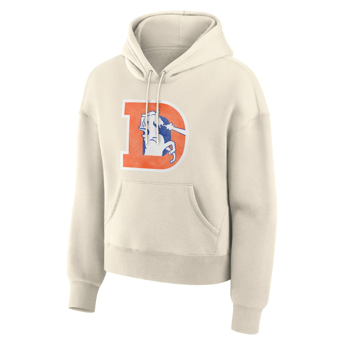 Denver Broncos Fanatics Women's Dove Legacy Pullover Hoodie