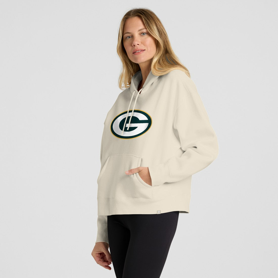 Green Bay Packers Fanatics Women's Dove Legacy Pullover Hoodie