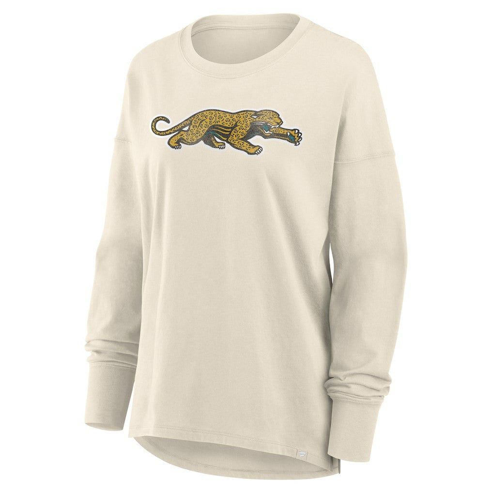 Jacksonville Jaguars Fanatics Women's Dove Legacy Long Sleeve T-Shirt