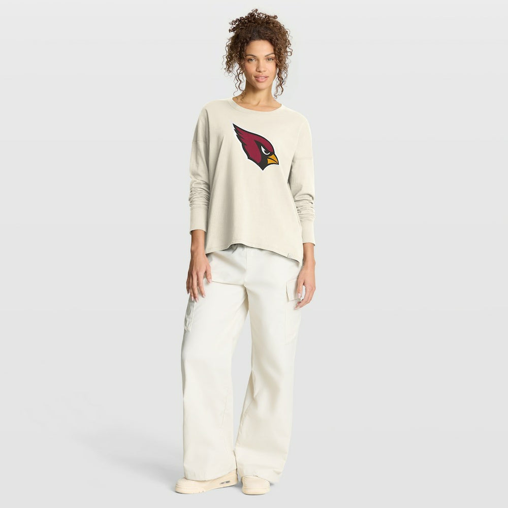 Arizona Cardinals Fanatics Women's Dove Legacy Long Sleeve T-Shirt
