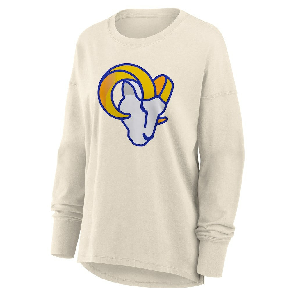 Los Angeles Rams Fanatics Women's Dove Legacy Long Sleeve T-Shirt