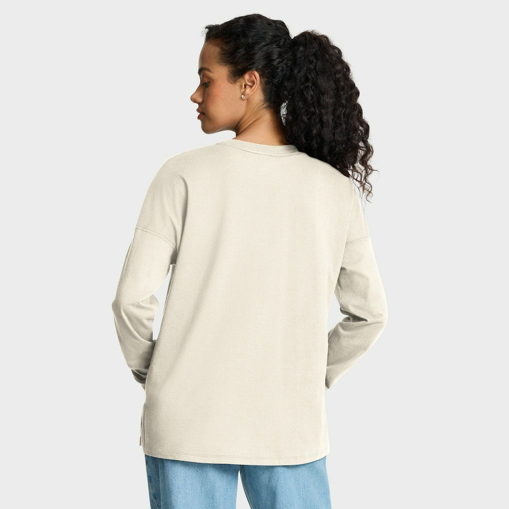 New England Patriots Fanatics Women's Dove Legacy Long Sleeve T-Shirt