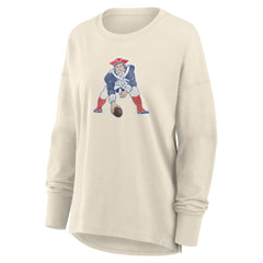 New England Patriots Fanatics Women's Dove Legacy Long Sleeve T-Shirt