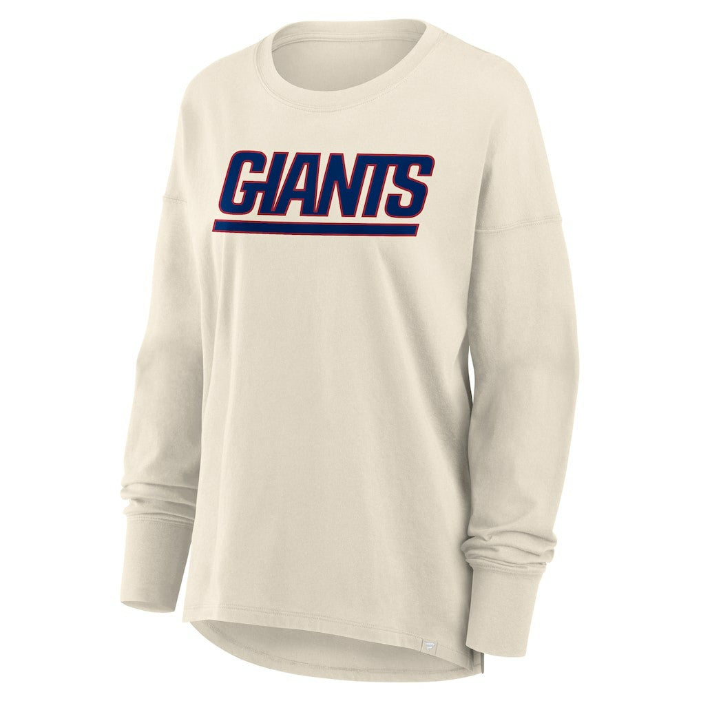 New York Giants Fanatics Women's Dove Legacy Long Sleeve T-Shirt