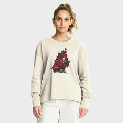 Tampa Bay Buccaneers Fanatics Women's Dove Legacy Long Sleeve T-Shirt