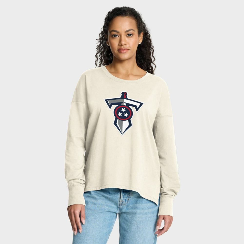 Tennessee Titans Fanatics Women's Dove Legacy Long Sleeve T-Shirt