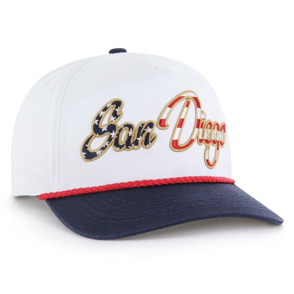 San Diego Padres '47 Patriotic Overhand Hitch Adjustable Hat | MLB Shop