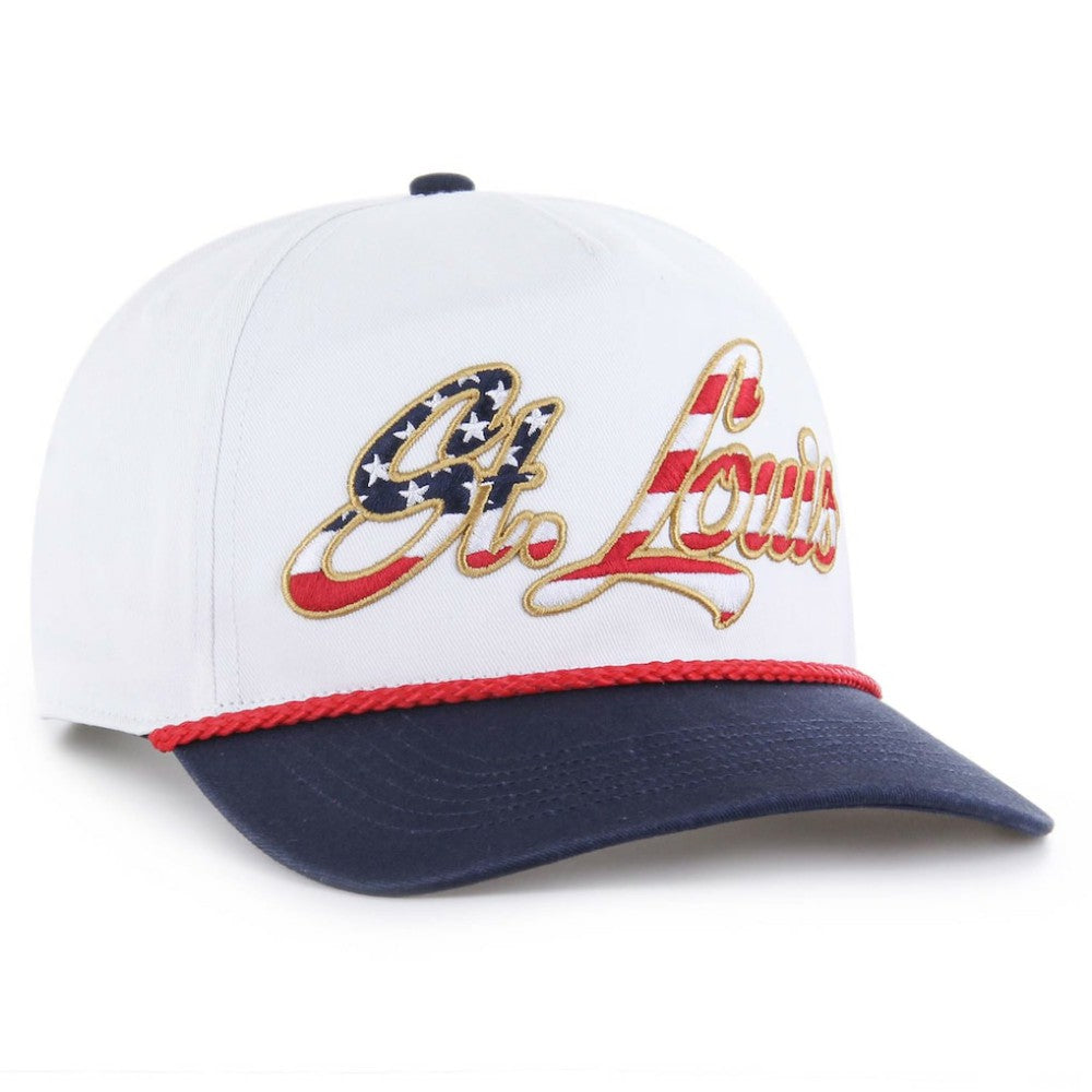 St. Louis Cardinals '47 Patriotic Overhand Hitch Adjustable Hat | MLB Shop