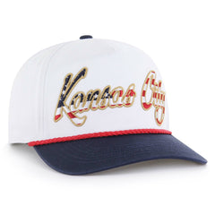 Kansas City Royals '47 Patriotic Overhand Hitch Adjustable Hat | MLB Shop