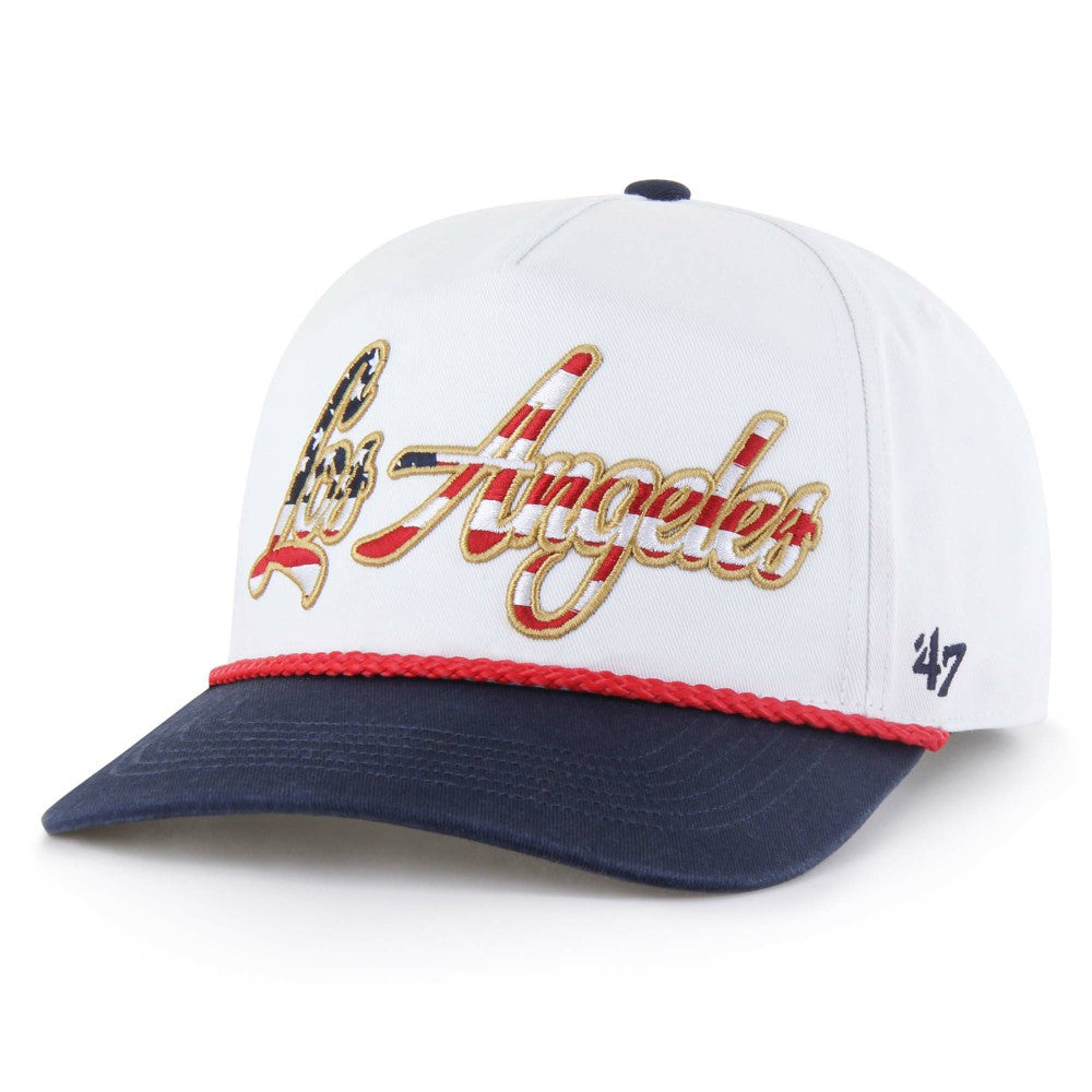 Los Angeles Dodgers '47 Patriotic Overhand Hitch Adjustable Hat | MLB Discount