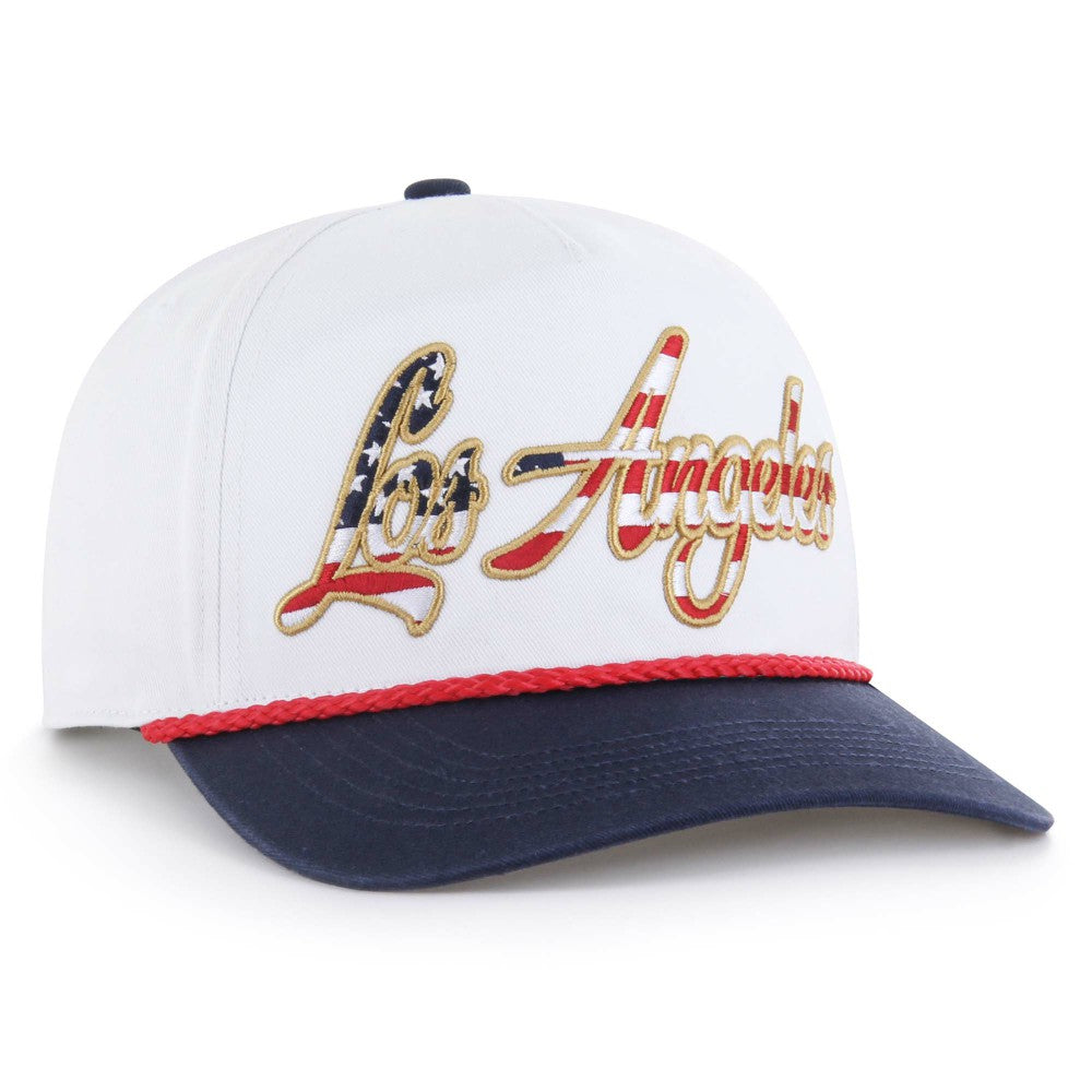 Los Angeles Dodgers '47 Patriotic Overhand Hitch Adjustable Hat | MLB Discount