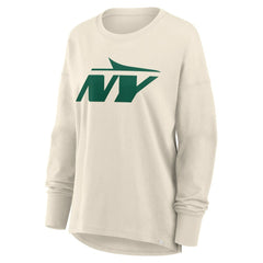 New York Jets Fanatics Women's Dove Legacy Long Sleeve T-Shirt
