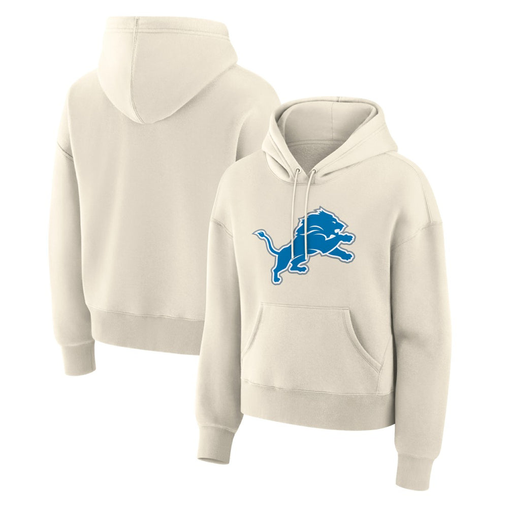 Detroit Lions Fanatics Women's Dove Legacy Pullover Hoodie